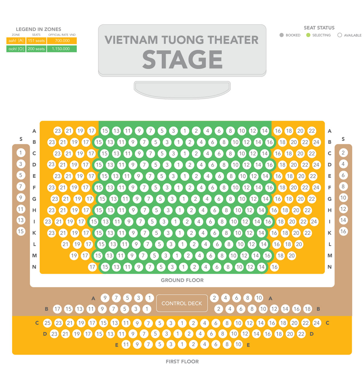 Al Lang Concert Seating Chart